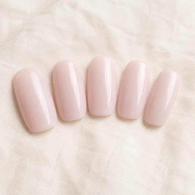 アプリ掲載のシンプルネイル